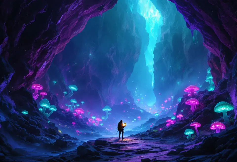 Crystal cavern