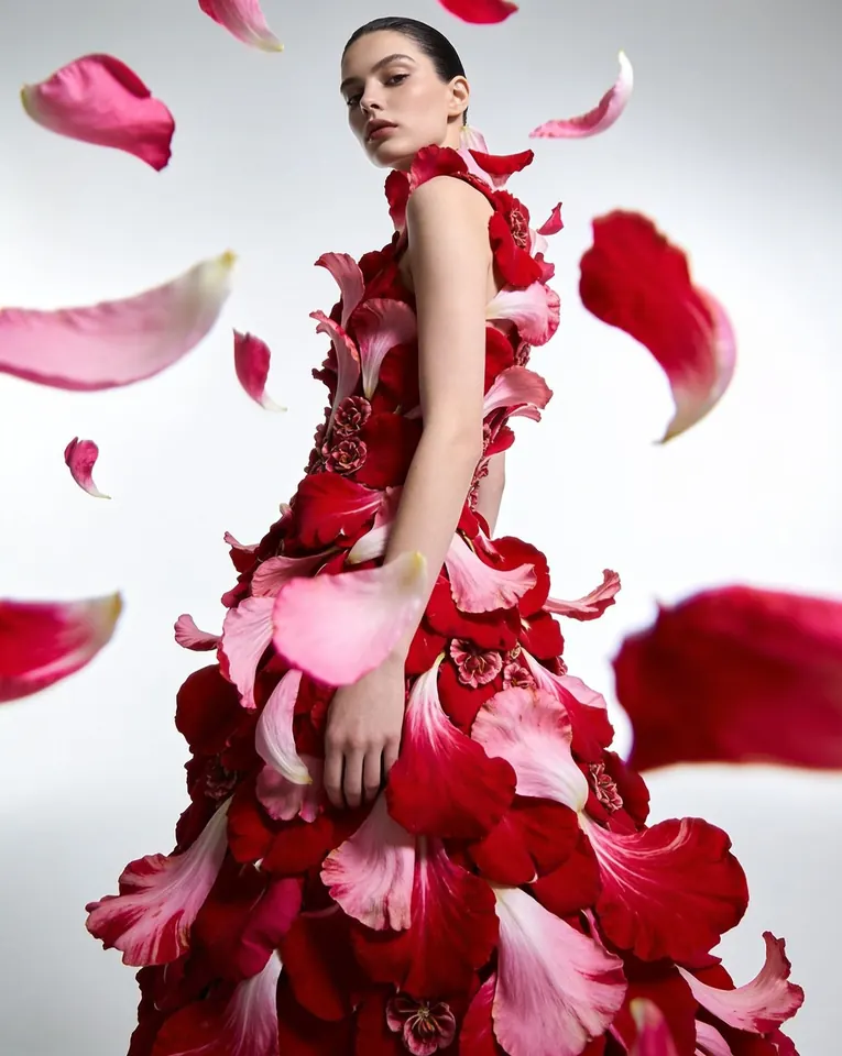 Petal couture