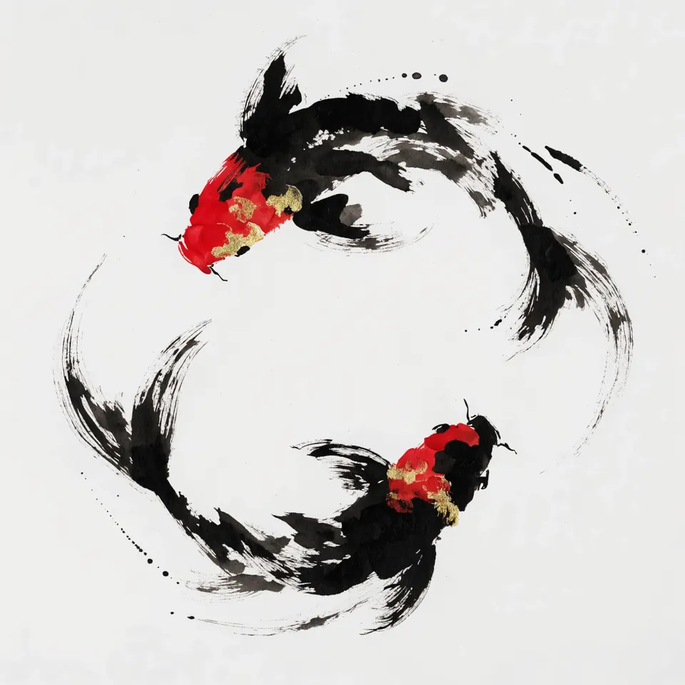 Ink koi