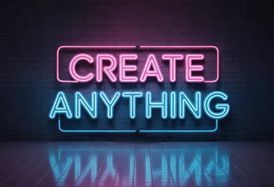 Neon sign